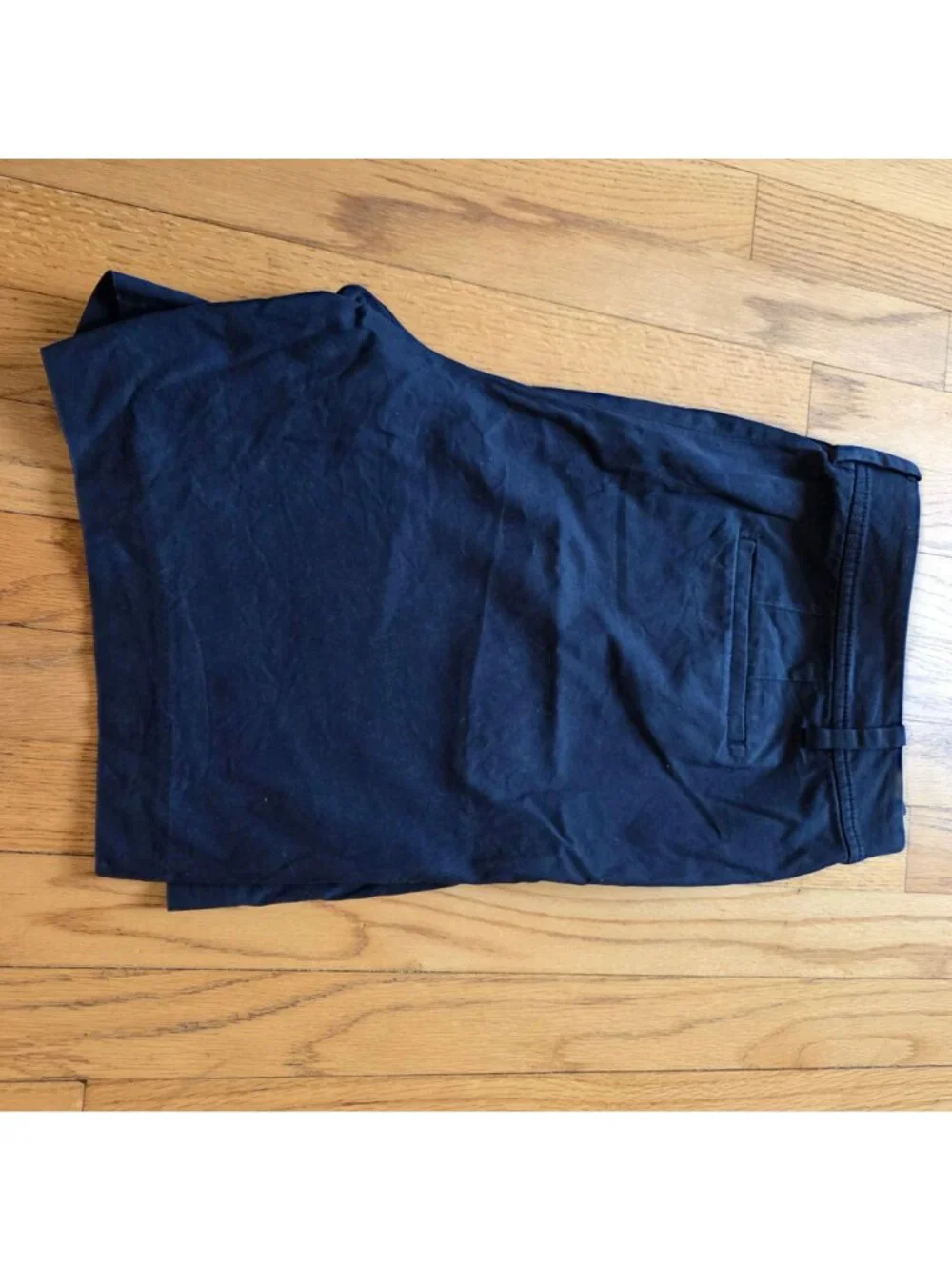 Talbots Perfect Short Size 18 Petite Navy Blue Cotton Blend Womens Shorts